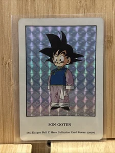 1993-2000 Amada Dragon Ball Z Hero Collection Part 1 Prism - Son Goten #156 (M) - Bild 1 von 2