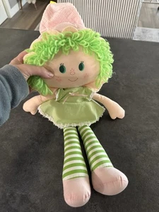 Strawberry Shortcake Character 16" Lime Chiffon Rag Doll 1983 Kenner, uncommon - Picture 1 of 3