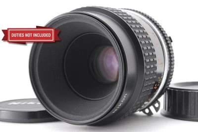 [Near MINT+++] Nikon Ai-s Micro NIKKOR 55mm f/2.8 MF Macro Lens From JAPAN - Image 1 of 4