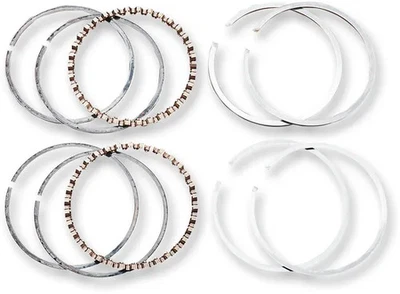 Hastings Piston Ring Set 3.518in Bore .02 Over Harley Seventy Two 12 Foto 1 de 4