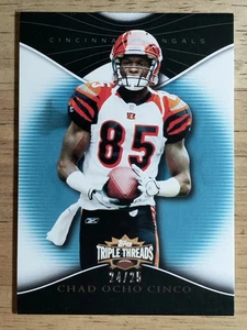 2009 Topps Triple Threads Sapphire #84 Chad Ochocinco - Picture 1 of 2