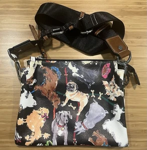 Sydney Love Crossbody Purse, Dog Designer Print - Picture 1 of 5