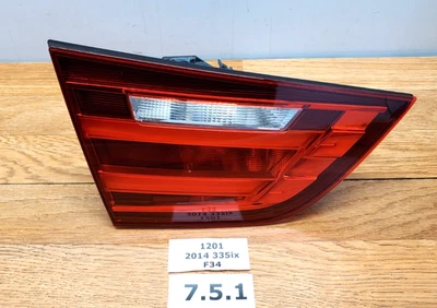 ✅ 14-16 原始设备制造商宝马 F34 GT 328 335 后尾灯左驾驶员侧停止灯内 — 第 1/4 张图片