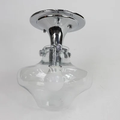 Hinkley 3150CM Foyer Congress 1-Light Flushmount in Chrome Finish - Image 1 of 4