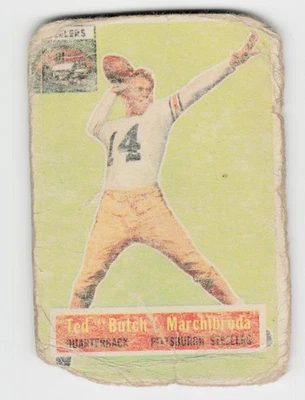 1956 Topps #51 Ted Marchibroda - Image 1 of 2