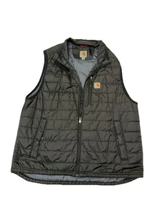 Carhartt Giubbotto Uomo Antipioggia Nero Outdoor Capispalla Relaxed Fit Tg XL - Foto 1 di 5