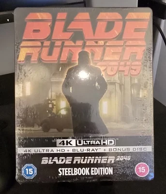 🎬Blade Runner 2049 Steelbook Limited Edition [15] 4K UHD,New&Sealed - Image 1 of 3