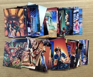 The Fantasy Art of Barclay Shaw ~ Juego base completo de 90 cartas ~ 1995 ~ FPG - Imagen 1 de 9