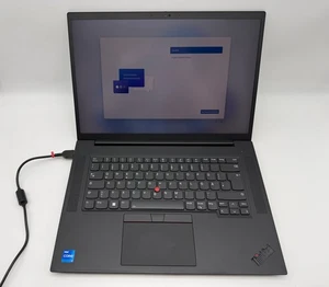 Lenovo Thinkpad P1 G4 Notebook i7-11800H 2,3 GHz 16GB 512GB SSD Deutsch MwSt. - Bild 1 von 9