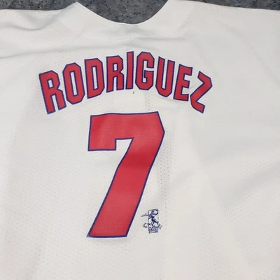 Camiseta Cooperstown Ivan Rodriguez 1995 Texas Rangers All Star masculina branca - Imagem 1 de 4