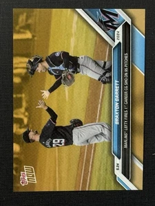 Braxton Garrett 2024 Topps Now Road To Opening Day Gold Bonus #ODB10 MARLINS SP - Picture 1 of 2