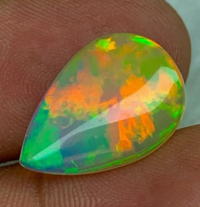2.90Ct.One of a Kind Rainbow Fire Welo Opal having Neon Full Color Spectrum - Picture 1 of 8