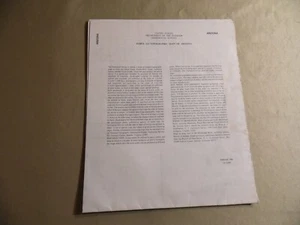 Department of Interior Geological Survey Index to Topographic Maps of Arizona - Picture 1 of 3