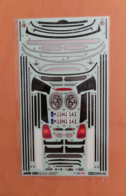 RC Tamiya Decal 58295 Mini Cooper NEU NIB 2002 - Bild 1 von 3