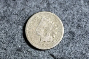 NACHLASSFUND 1863 INDIANERKOPF CENT #D31075 - Bild 1 von 2