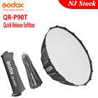 US Godox QR-P90T 90cm Studio Quick Release Parabolic Softbox Fr AD400Pro AD600BM