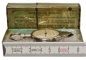 STESCO Map Measurer Students Touring Tourism Vintage Collectable  - Picture 1 of 10