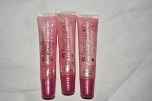 3X Bath & Body Works American Girl Lippenglanz durchsichtig süß Pfefferminze versiegelt - Bild 1 von 2