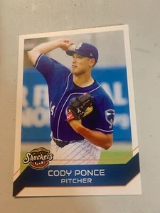 Cody Ponce Card 2018 Biloxi Shuckers Team Card - Picture 1 of 1