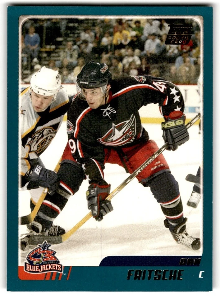 Dan Fritsche 2003-04 Topps Traded Rookie #TT101 Columbus Blue Jackets - Image 1 of 2