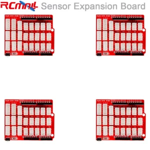 4x Sensor Shield Modul Erweiterungsplatine 2,54mm Stecker 3p 4p 5p für Arduino - Bild 1 von 4
