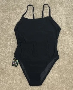 Traje de baño Jolyn One Piece Wazza 26 (US 6) negro nuevo con etiquetas - Imagen 1 de 5