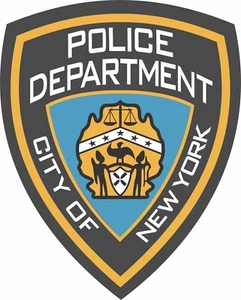 NYPD NEW YORK POLICE DEPARTMENT Vinyl Window Decal Sticker Car Truck SUV - Bild 1 von 6