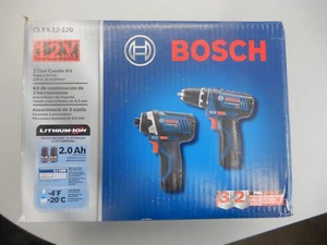 Bosch CLPK22-120 12V 3/8" Bohrschrauber & 1/4" Schlagschrauber-Set | Neu MIT 2 FLEDERMAUS - Bild 1 von 2