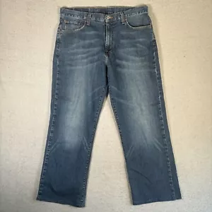 Vintage Lucky Brand Jeans Men’s Size 34R Classic Fit Medium Wash Wide Leg Y2K - Picture 1 of 11