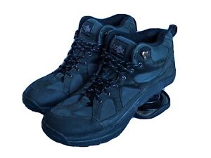 Z-CoiL Pain Relief Footwear Mens Outback Hiker Composite Toe Black Boots 