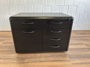 Rosenthal Rollcontainer Hombre Burkhard Vogtherr schwarz 70er - Bild 1 von 15
