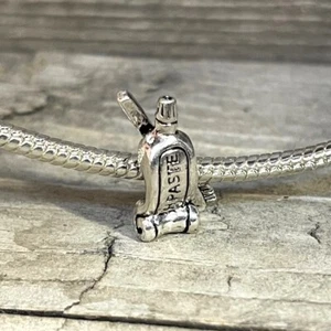 Pasta de dientes dientes dentista cepillo higienista dental orto plata dije europeo cuentas - Imagen 1 de 1