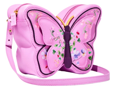 Mini Bandolera Bolso de Cosméticos Bath & Body Works 8" 5.75" Mariposa Rosa Lavanda🦋 Foto 1 de 4