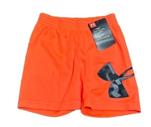 Under Armour Boys Shorts, Orange, 12M - Picture 1 of 4