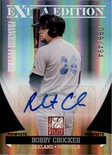 2011 Donruss Elite Extra Edition Franchise Futures #97 Bobby Crocker Auto/494