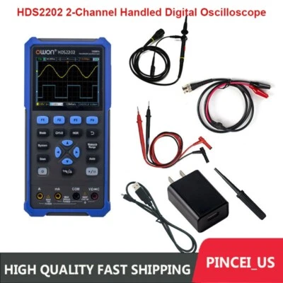 HDS2202 Two Channel Digital Oscilloscope for OWON HDS200 Series Oscilloscope pe6 - Image 1 of 4