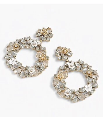 Pendientes de aro florales J.Crew  Foto 1 de 3