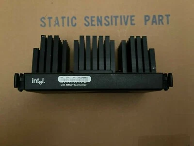 Vintage Intel Pentium II 233/512k slot 1 CPU 80522PX233512 SL264 with Heat Sink - Image 1 of 3