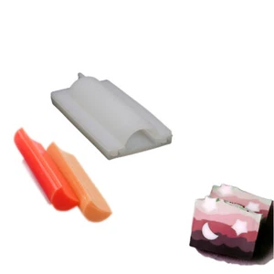 Tubo Luna Columna Silicona Jabón Molde Incrustar Jabón Fabricación Dia. 1", L 4,5 pulgadas - Imagen 1 de 4