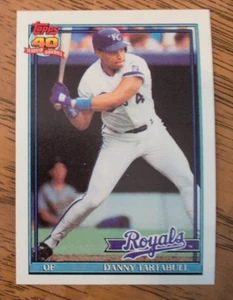 Danny Tartabull Kansas City Royals 1991 Topps Baseball Card #90 MINT - Picture 1 of 2