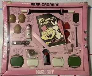 Vintage SS Adams Abra Cadabra Giant Magic set window box factory sealed SEE DCS - Picture 1 of 7