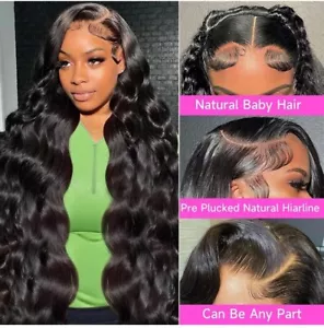 GABRIELLE 30 Inch Body Wave Lace Front Wigs Human Hair 150% Density Body Wave - Picture 1 of 5