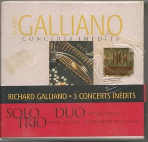 RICHARD GALLIANO - Concerts Inedits - Box 3 CD 1999 Nuovo Sigillato - Imagen 1 de 2