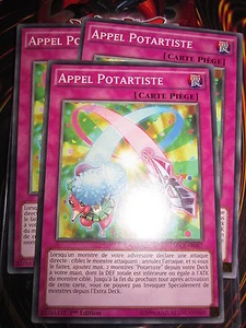 YU-GI-OH! COM APPEL POTARTISTE LOT DE 3 (PLAYSET) SECE-FR067 NEUF EDITION 1 - Picture 1 of 1