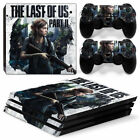 Vinyl The Last Of Us 2 Decal Skin Stickers For Sony Playstation 4 Pro