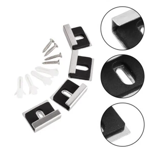 Praktisches Spiegelhalter Clips Set mit 4 St??ck und Montageschrauben - Bild 1 von 8