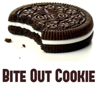 1x Bite Away Biscuit Magic Trick ~Oreo Style Cookie~Easy to do - Image 1 of 4