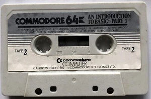 Commodore 64 1982 introducción a la parte básica 1 cinta de casete #2 solamente - Imagen 1 de 4