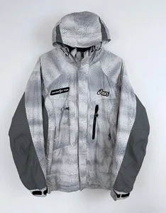 Amazing Rare Vintage ASICS AUSTRIA Ski Team Full Printed Gorpcore Jacket Size L - Picture 1 of 24