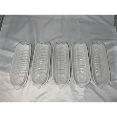 NUEVO JUEGO DE PLATOS DE GRES BLANCO MAÍZ DULCE LE CREUSET 8,5 PULGADAS/5 Foto 1 de 4